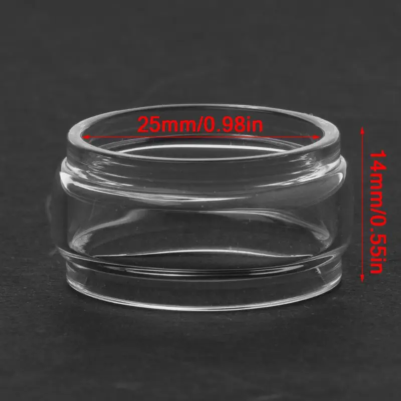 

Transparent Pyrex Glass Tube Glass Tank Replacement Electronic Cigarette Vape Accessories for Blitzen 5ML Vaporizer Atomizer