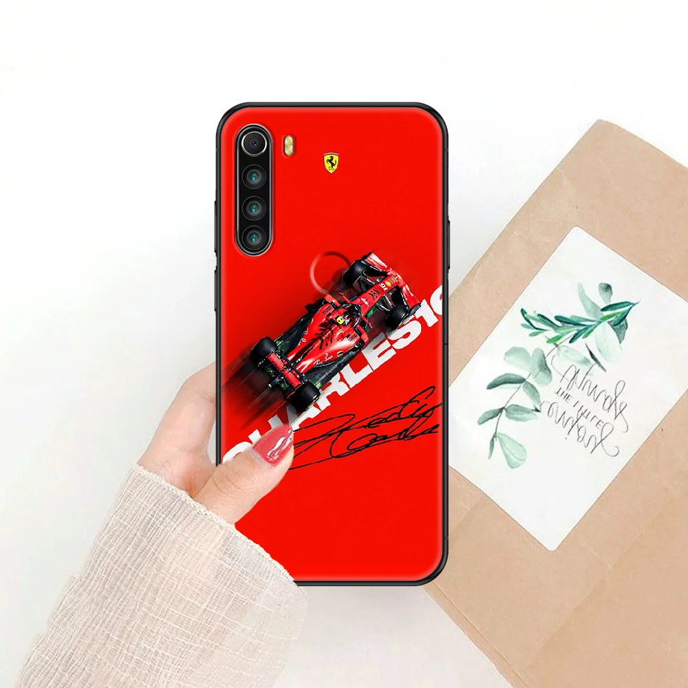 

Luxury Ferraris Sport Car Phone case For Xiaomi Redmi Note 7 7A 8 8T 9 9A 9S 10 K30 Pro Ultra black soft bumper pretty shell