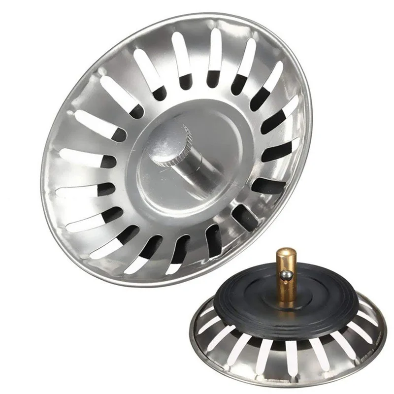 

1PC Dropship stainless steel sink strainer waste plug Sink filter Waste collector kitchen accessories