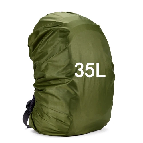 Army 35L 35L 45L 55L 70L 80L рюкзак дождевик походный туристический Водонепроницаемый пылезащитный спортивный мешок Сверхлегкий Открытый инструмент - Цвет: Army 35L