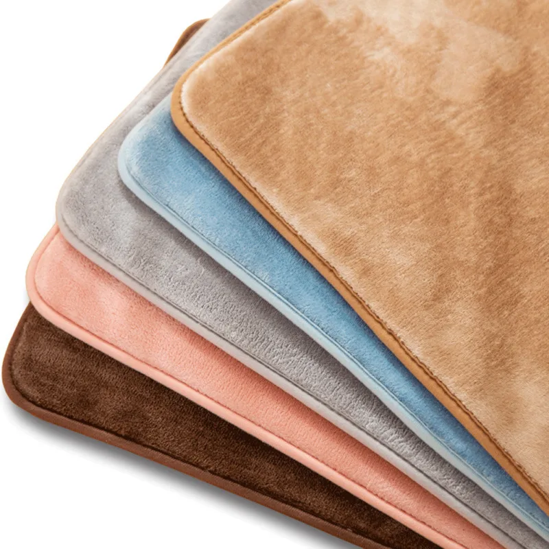 Моющийся Мягкий Пушистый Коврик нескользящий ворсистый коврик мягкий для