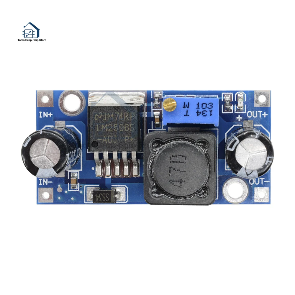 

LM2596s DC-DC step-down power supply module 3A adjustable step-down module LM2596 voltage regulator 1.23V-30V