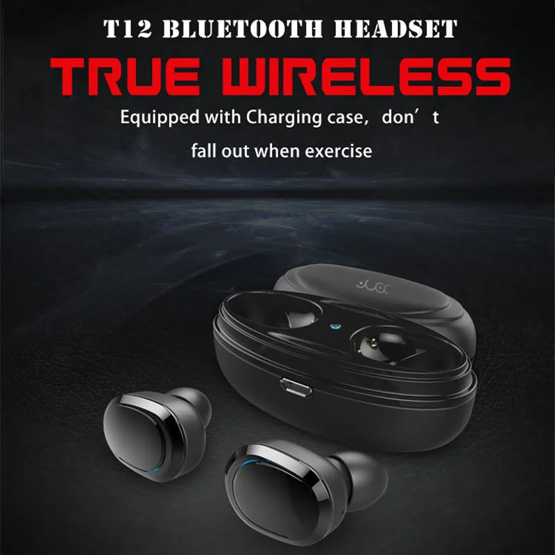 TWS Bluetooth наушники мини Двойные беспроводные V4.1 Беспроводная гарнитура с зарядным
