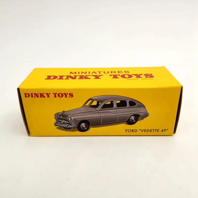 1/43 DeAgostini Dinky toys 24Q Ford Vedette 49 Green Diecast Модели Авто Подарочная коллекция