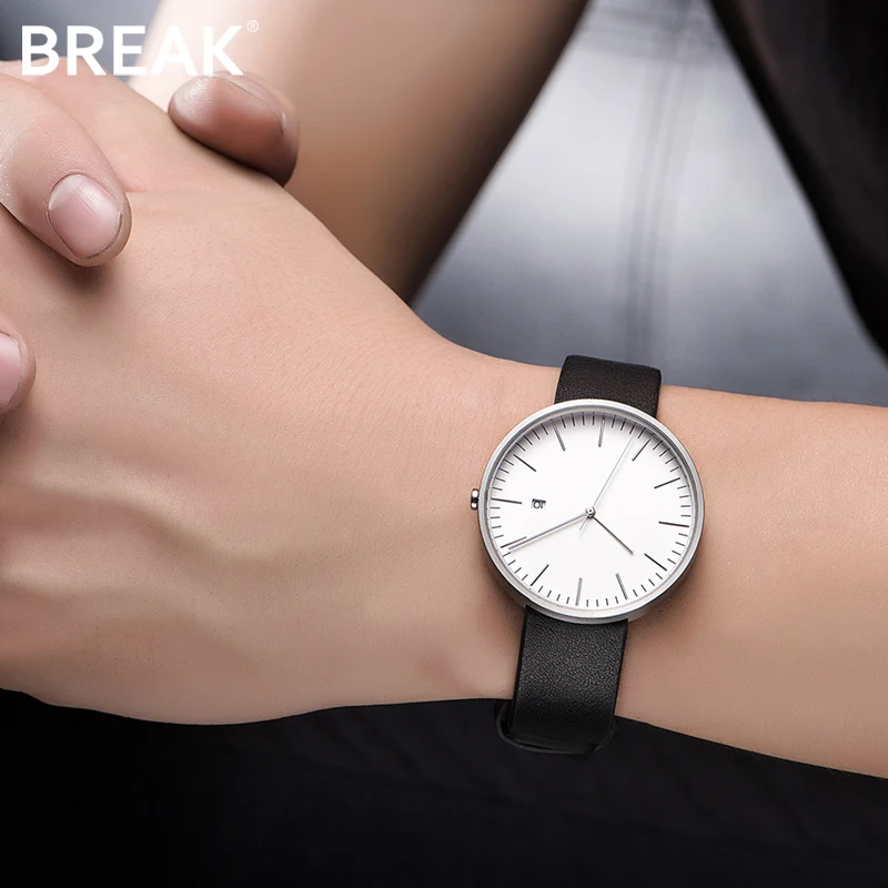 Часы для мужчин и женщин кварцевые с кожаным ремешком|watch brand|watch businesswatch f |