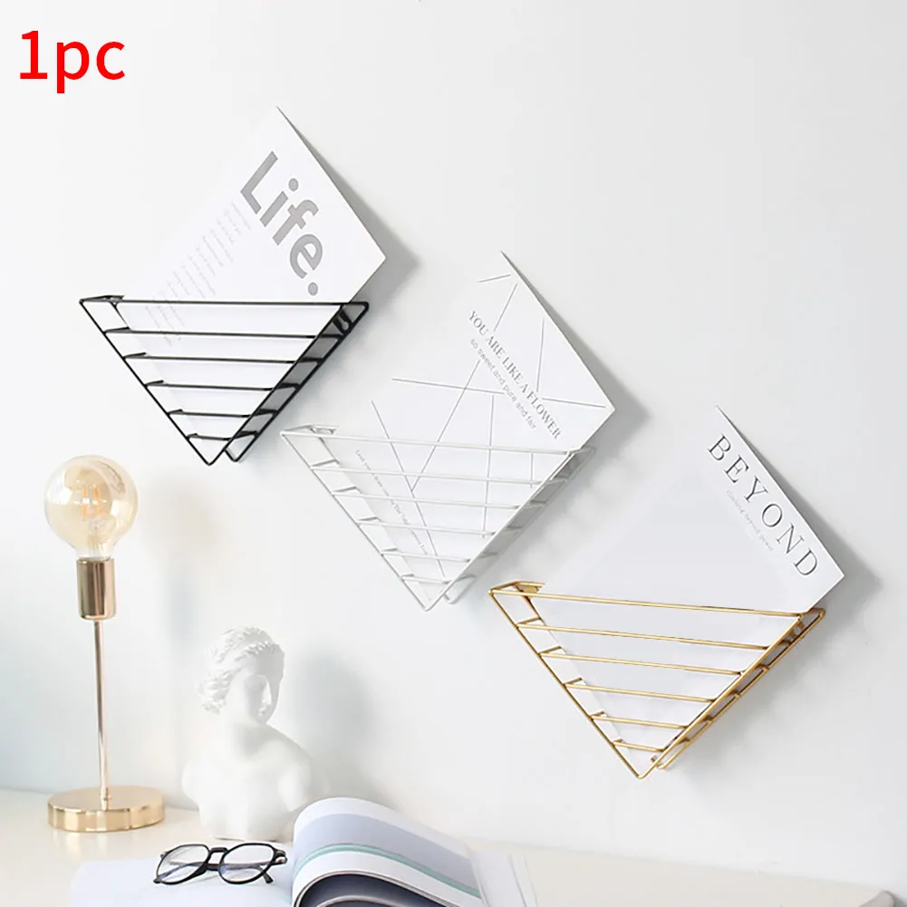 Треугольный журнал железная структура гостиной дома подвесной декоративный