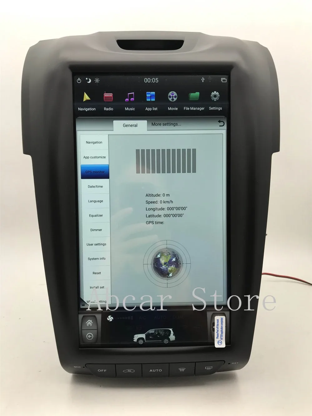 12,1 ''Tesla стиль Android 8,1 автомобильный dvd-плеер gps навигация для ISUZU D'MAX DMAX MUX 2012- стерео радио ips Chevrolet S10
