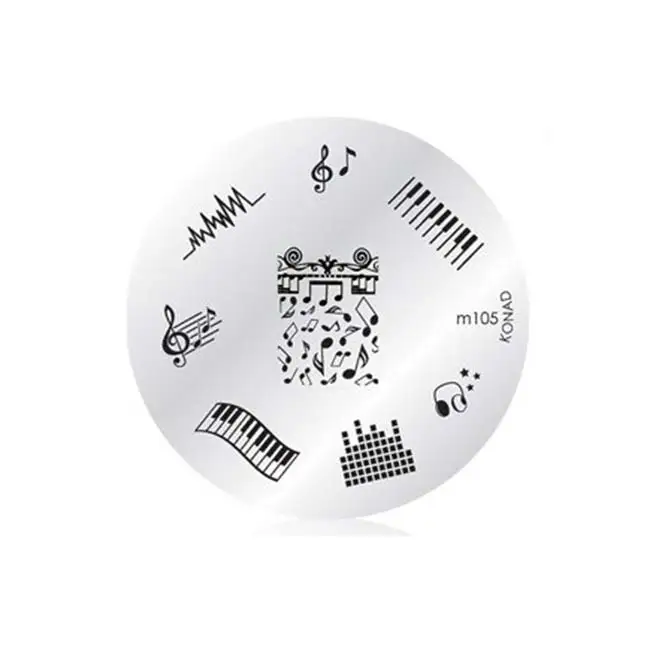 Диск для стемпинга Конад Konad m 105 | Трафареты