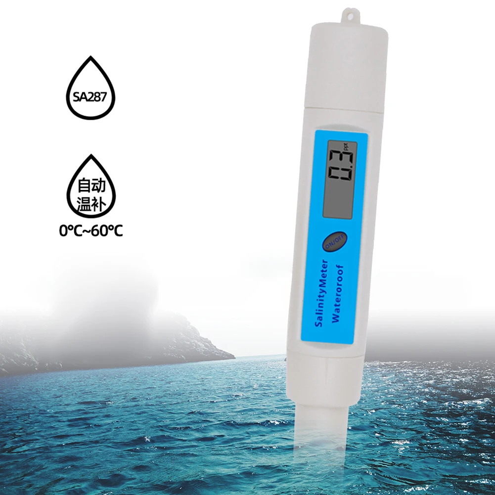 Портативный Измеритель качества воды ручной измеритель солености в морской воде