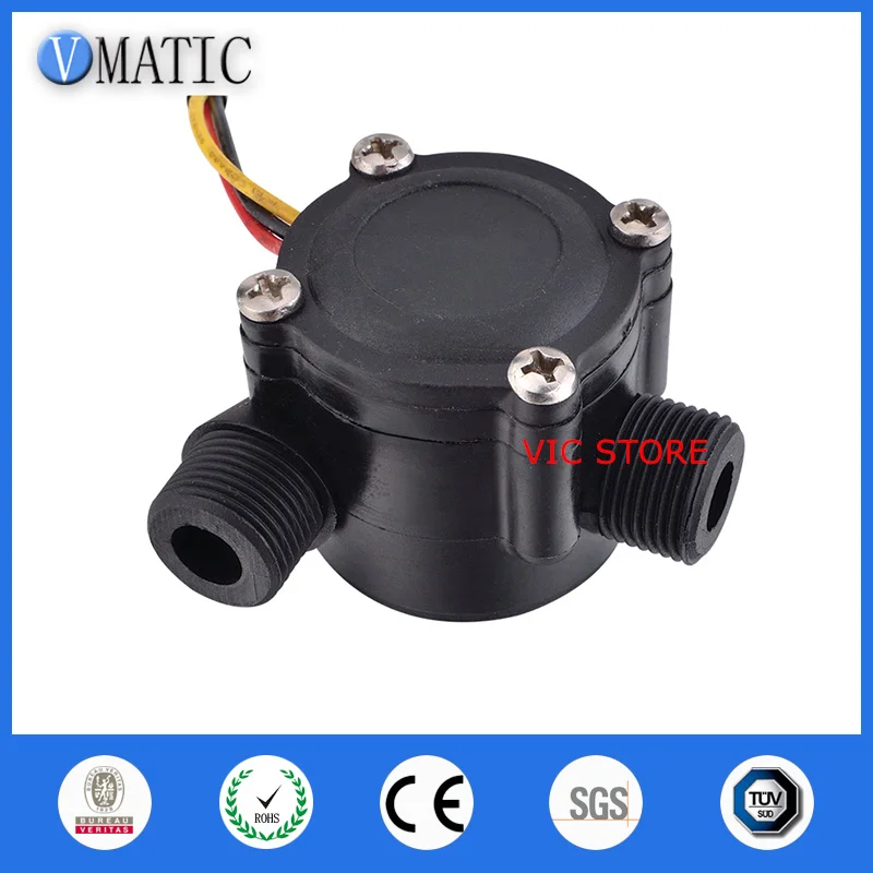 Бесплатная доставка пластиковый датчик потока жидкой воды в вертикальном и