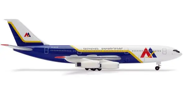 Herpa Wings Armenian Airways Ilyushin IL-86 EK-86118 1/500 литая модель самолета