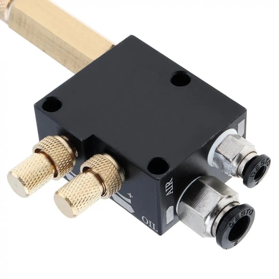 

Precision Mist Coolant Lubrication Spray System with 6cm Copper Pipe and Check Valve for Metal Cutting Cooling Machine