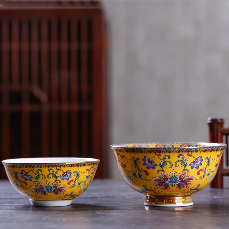 Керамическая миска для супа 6 шт. Комплект посуды фарфоровая еды тарелка