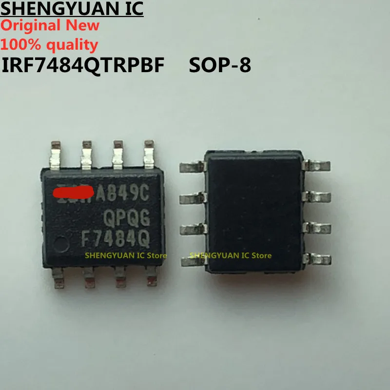10 шт./лот IRF7484QTRPBF F7484Q SOP-8 IRF7484Q IRF7484QPBF HEXFET®Мощный МОП-транзистор 40 в/14 а 100% новый