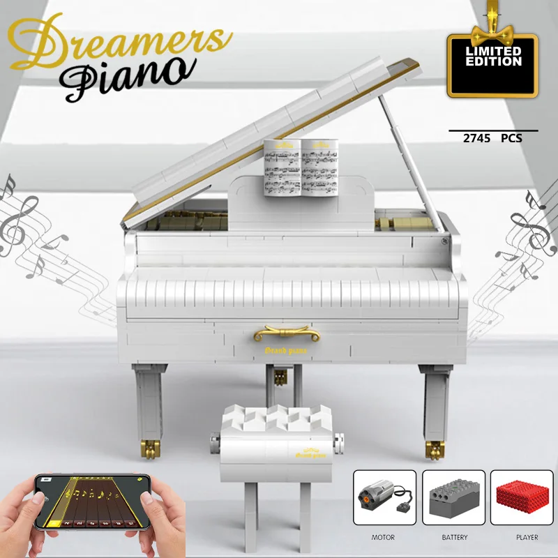 Ешина приложение Управление игрушки 21323 белый Playble Grand набор для фортепиано
