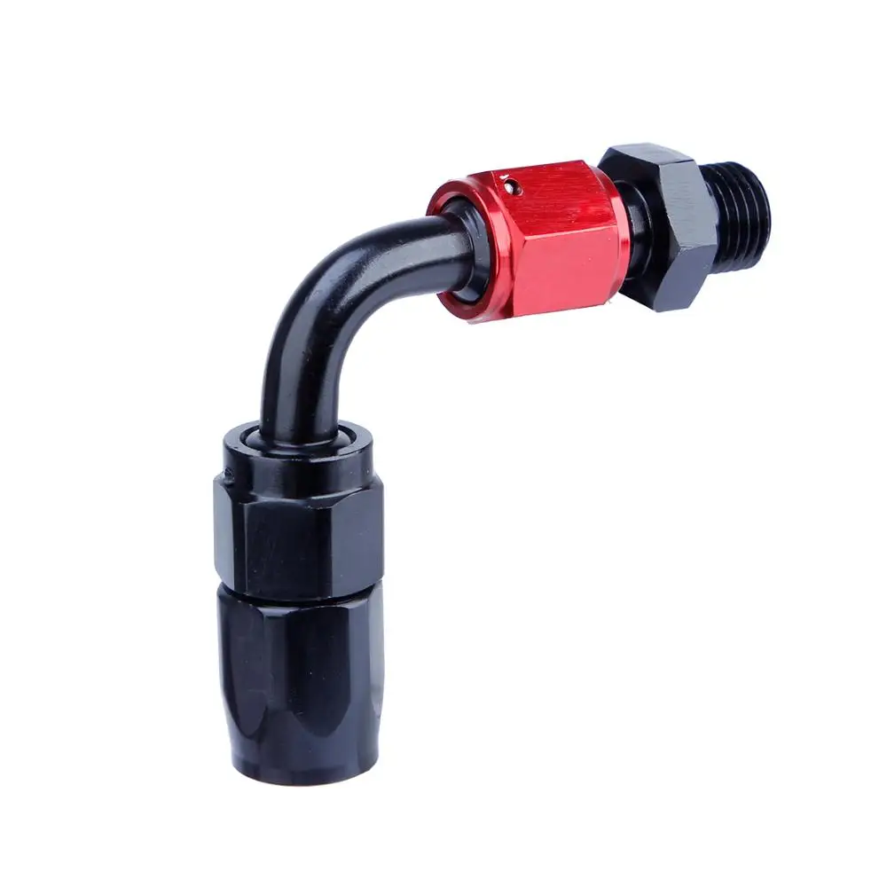 

Universal Adjustable Fuel Pressure Regulator Kit FPR & Oil 100PSI Guage AN6 End W/7 Hose End Fitting & 3 Fuel Hose