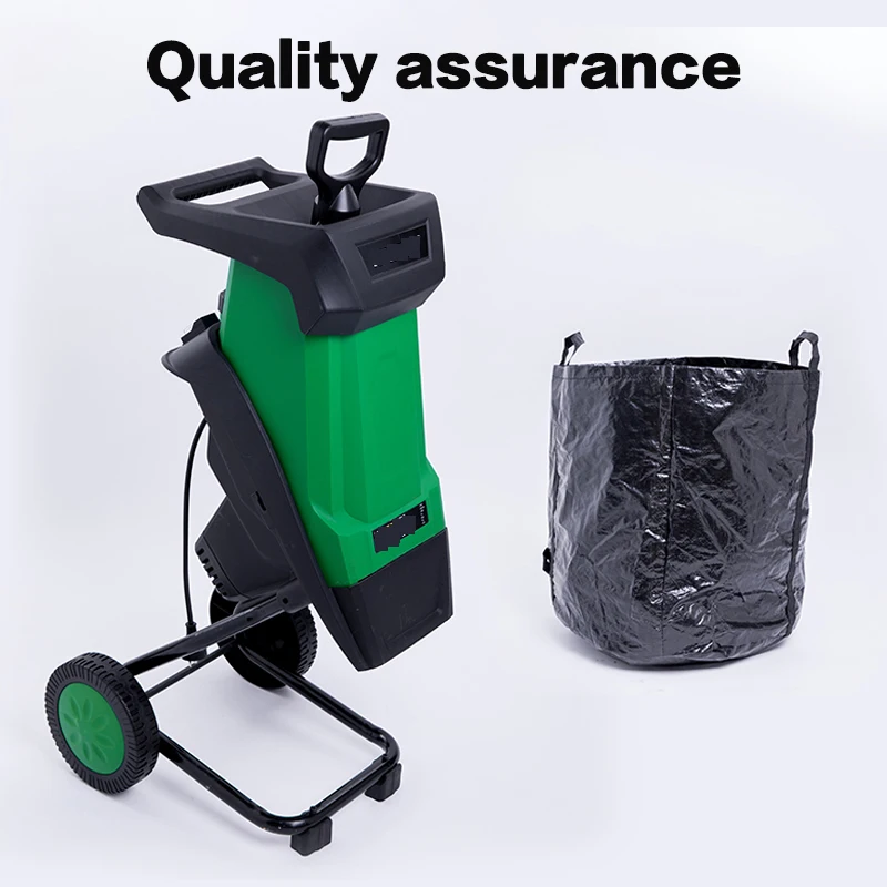 

Электрическая дробилка для ветвей, маленькая Бытовая дробилка для сада и леса, мощная дробилка для древесины