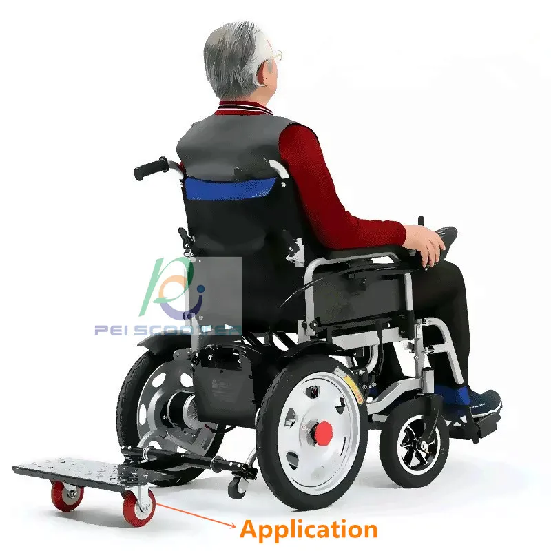 

Electric wheelchair scooter Standing Kit,Manned pedal with 4 wheels pwsp-01