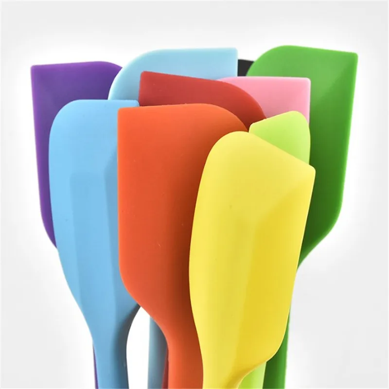 

VOGVIGO Kitchen Silicone Cream Butter Cake Spatula Mixing Batter Scraper Brush Butter Mixer Cake Brushes Baking Tool Kitchenware
