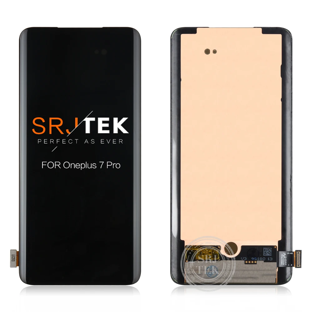 ЖК дисплей 6 67 дюйма для OnePlus 7T Pro сенсорный экран дигитайзер панель стекло замены