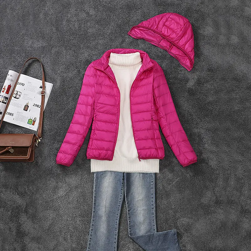 Женская модная куртка размера плюс 4XL 5XL ультратонкая легкая тонкая стильная