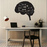 creative design brain math mathematics school classroom decor wall stickers vinyl home decor reading room bedroom decals s134