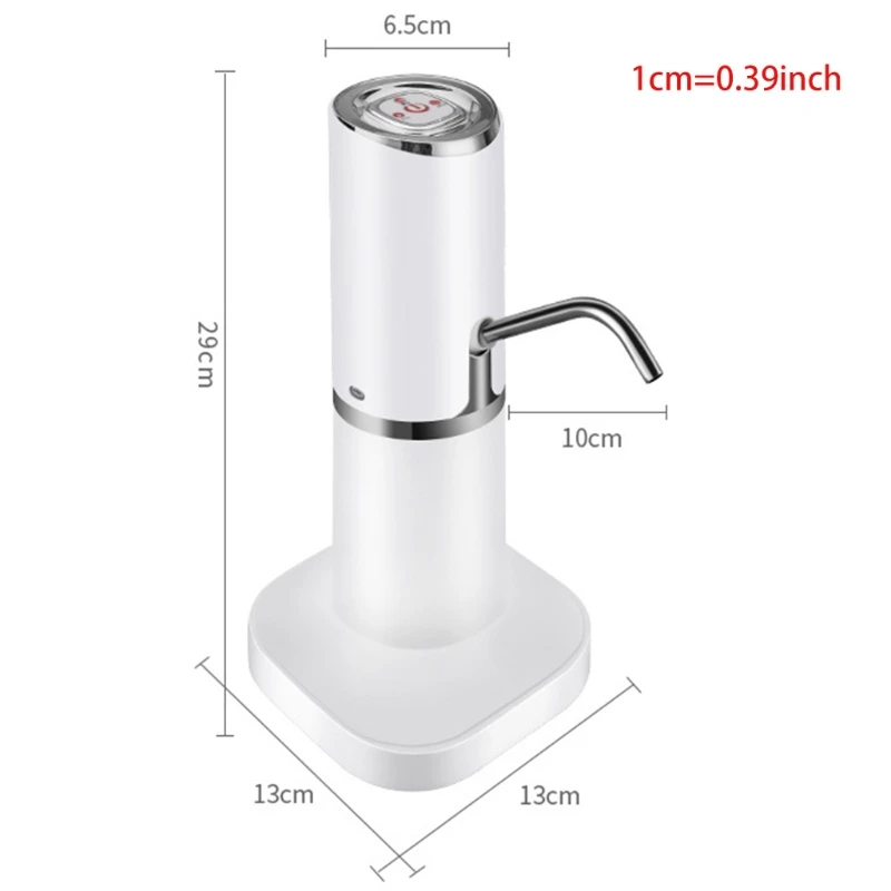 

Home Automatic Water Dispenser Hand Press Water Pump USB Charging Intelligent Electric Bottled Drinking Water Pump