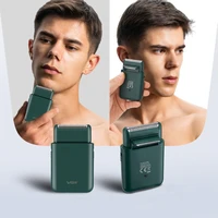 electric razor for men washable usb rechargeable cordless foil shaver with pop up beard trimmer multifunction portable