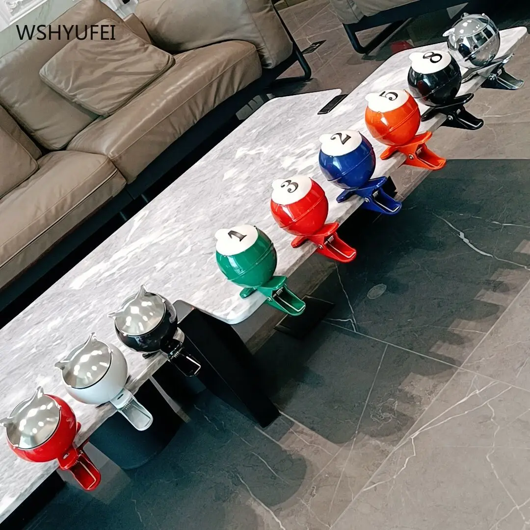 Пепельница для зажимной пепельницы с хромированной крышкой модная