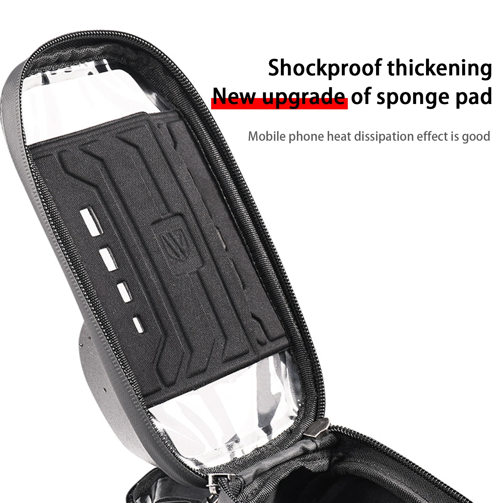 

Bike Phone Bag Bicycle Top Tube Bag Phone Holder Cycling Pouch Touch Screen Mobile Phone Bag Mountain Bike