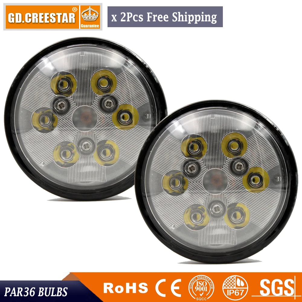 

Для тракторов John Deere 4450,4455, 4520,4555, 4560,4620, 4630,4640, 4650,4755, 4760 Par 36 светодиодные рабочие огни x2pcs Бесплатная доставка