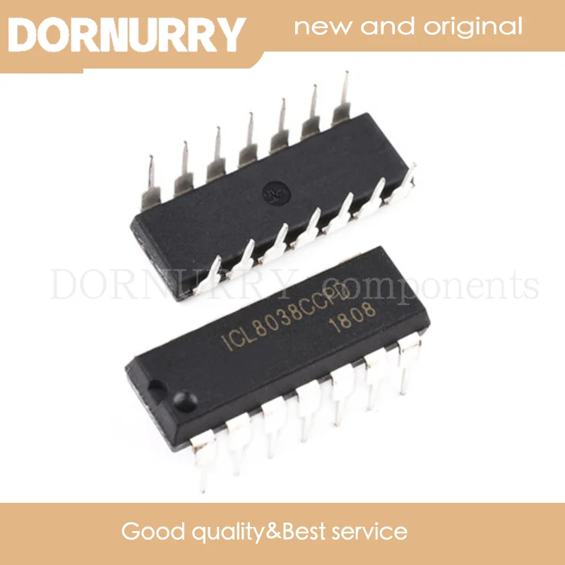 

5PCS ICL8038CCPD DIP14 ICL8038 DIP 8038CCPD DIP-14 DORNURRY