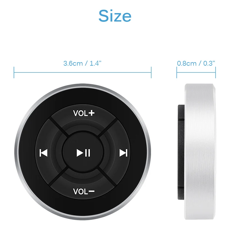 Беспроводной пульт дистанционного управления Bluetooth для руля автомобиля