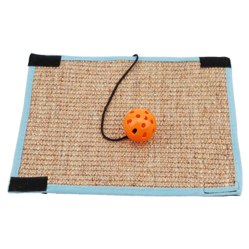 

Hot Scratching Board Mat Pad Cat Sisal Loop Carpet Scratcher Indoor Home Furniture Table Chair Sofa Legs Protector Pet Toy