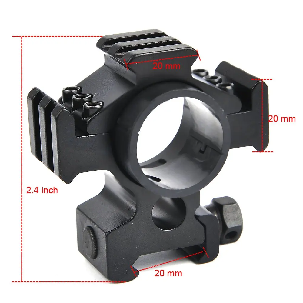 BESTSIGHT прицел кольцо набор 1 дюймов/30 мм высокий профиль мульти Пикатинни/Вивер рельс прицел кольцо