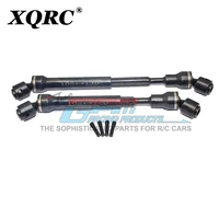 1 pair of steel hardened drive shaft and center shaft used for axial automobile parts of 1 10rc crawler vehicle axial scx10