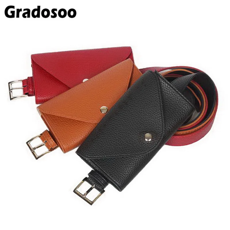 Gradosoo новые женские сумки с ремнем модная сумка из искусственной кожи Женская