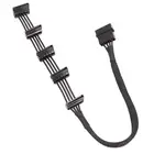 1to5 ПК сервер ATX 4Pin IDE Molex на 5 портов SATA серия ATA кабель питания 18AWG 40 см 15,7 дюйма для 5-слойного жесткого диска Cady