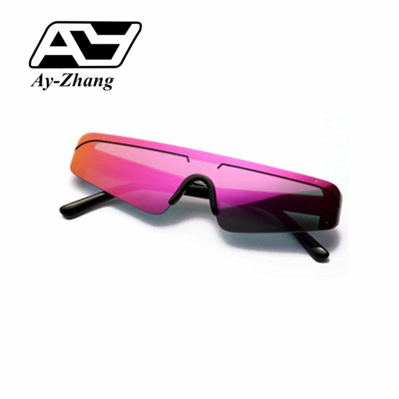 Ay zhang 2019 новые модные крутые небольшие прямоугольные солнцезащитные очки в