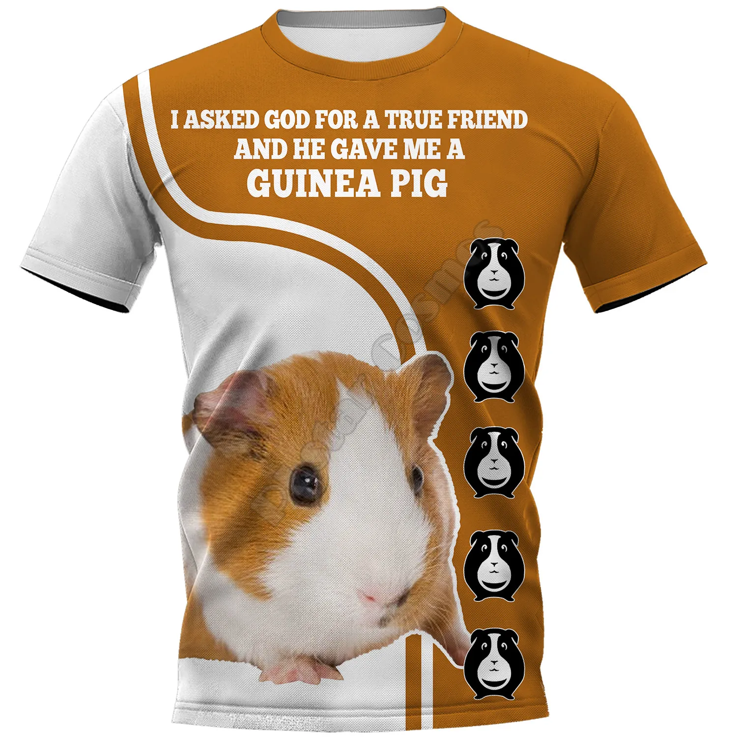 Guinea Pig 3D Printed t shirts women for men Summer Casual Tees Short Sleeve T-shirts Short Sleeve Drop Shipping plstar cosmos love hunting 3d printed t shirts women for men summer casual tees short sleeve t shirts short sleeve style 3