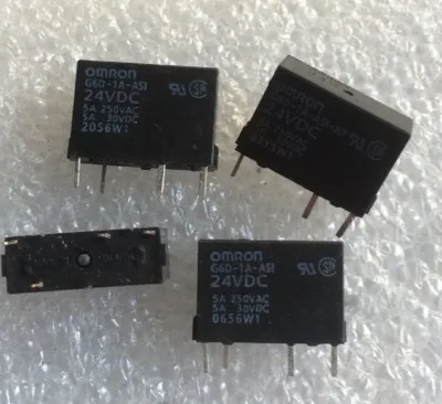 

20PCS new original Omron Relay G6D-1A-ASI-24vDC G6D-1A-ASI-24v G6D-1A-ASI 24VDC 5A 4Pin