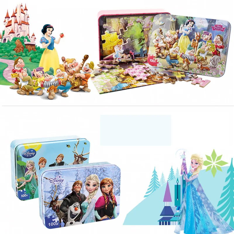 Disney в мультяшном стиле 3d пазл/система приготовления замороженной 2 головоломка