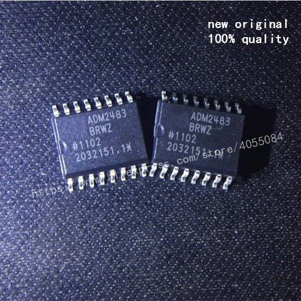 

2 шт., Чип Электронных Компонентов ADM2483BRWZ ADM2483 BRWZ