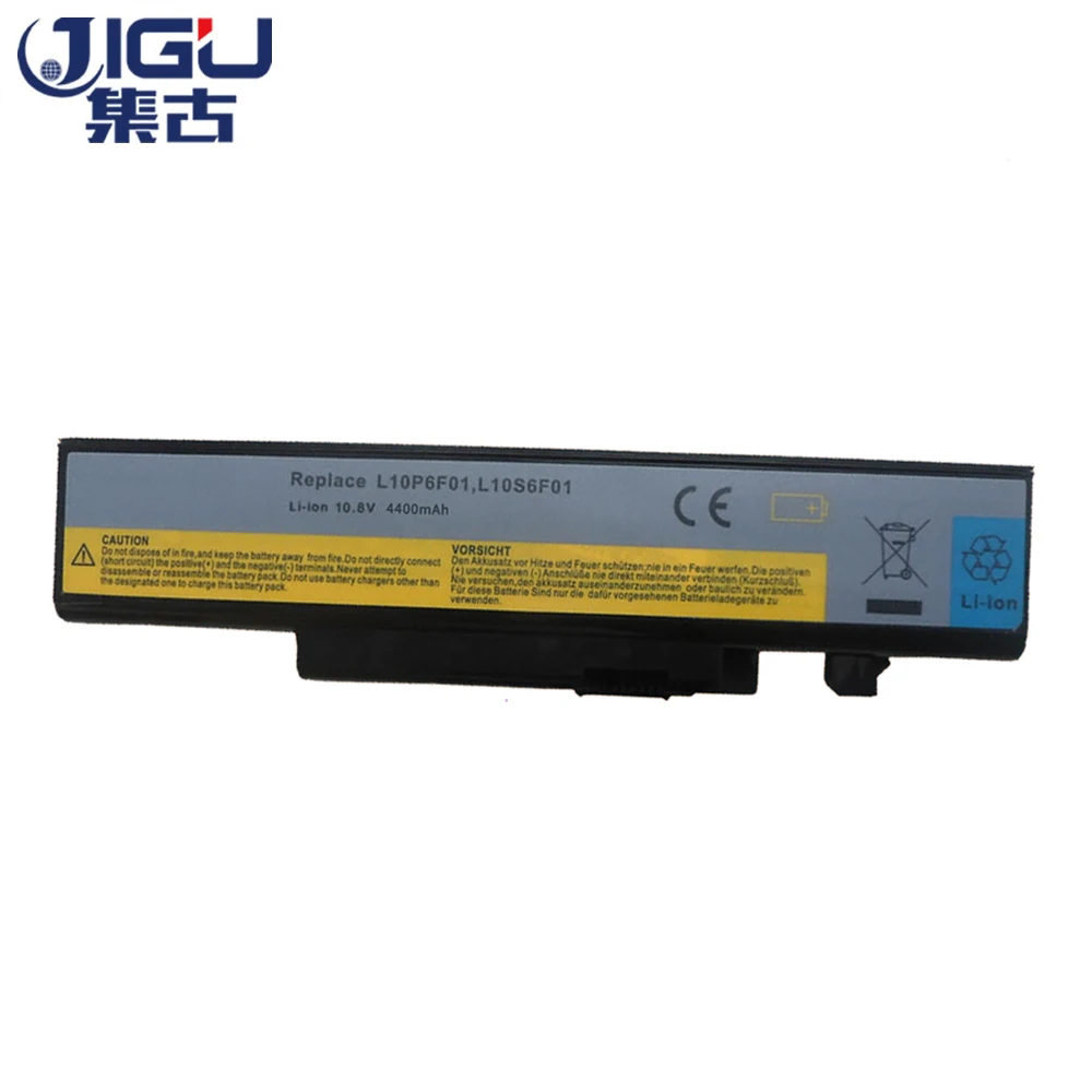 JIGU черный 6 ячеек Аккумулятор для ноутбука LENOVO 57Y6625 57Y6626 L10P6F01 IdeaPad Y470 Y570|laptop battery for