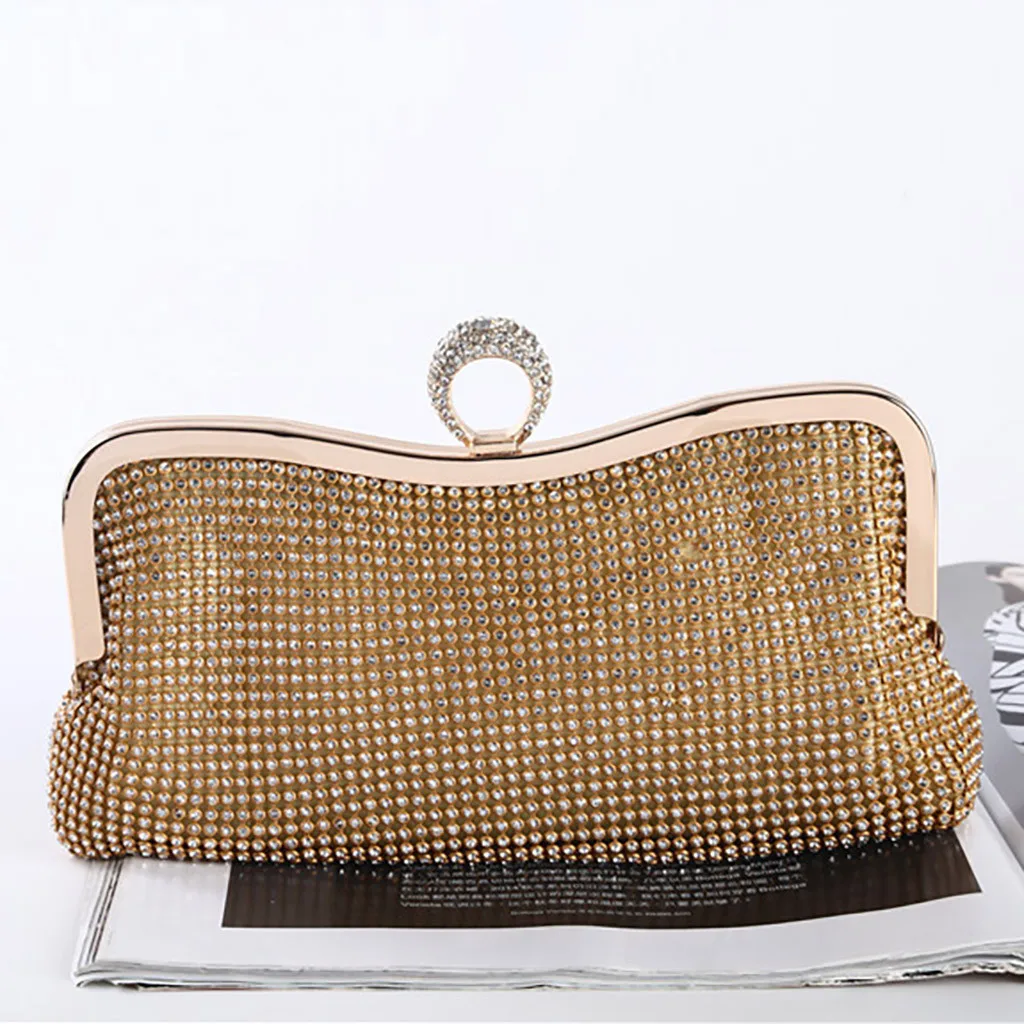 Женская вечерняя сумочка со стразами xiniu вечерние сумки клатчи на плечо