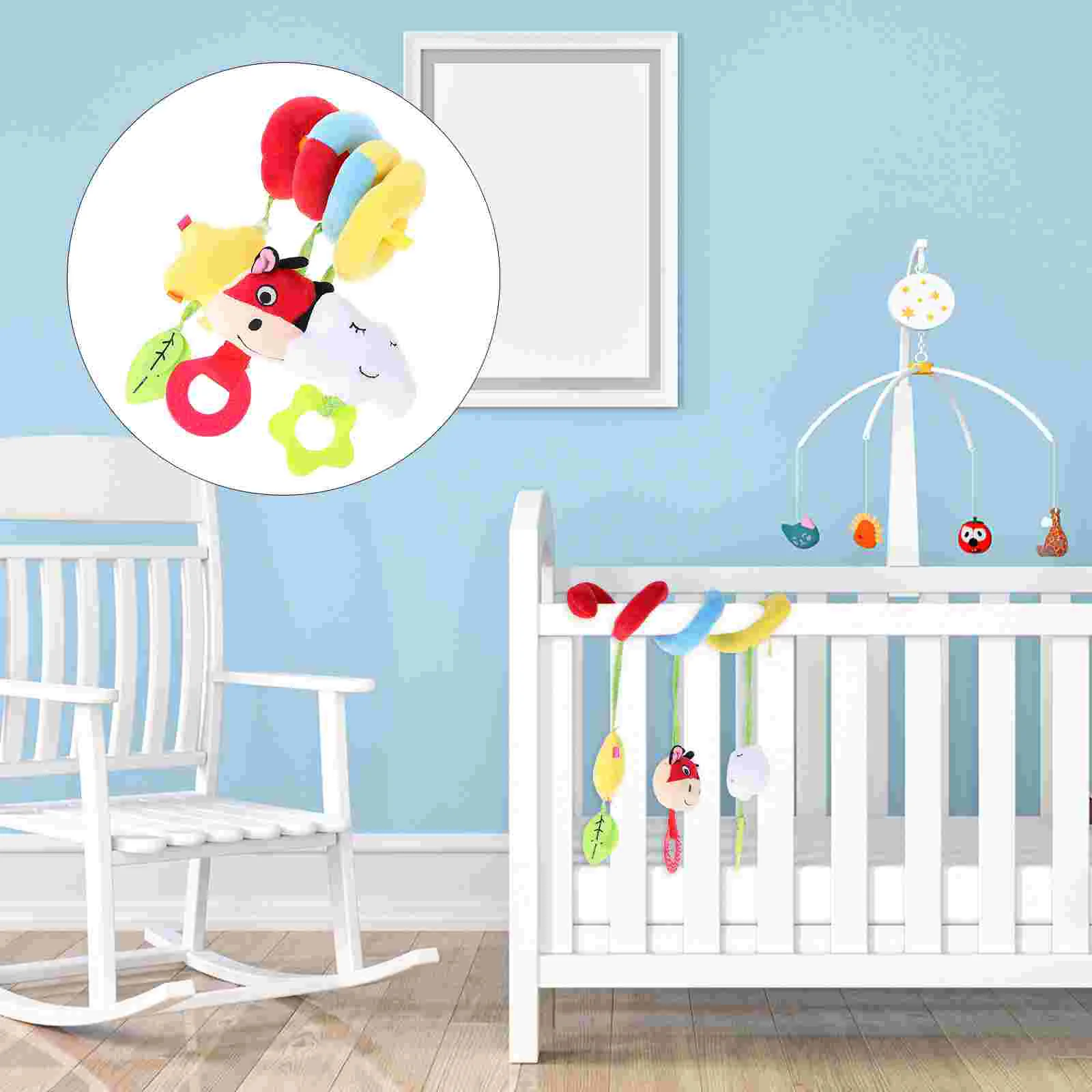 

1pc Animal Shape Baby Funny Hanging Plaything Baby Carriage Hanging