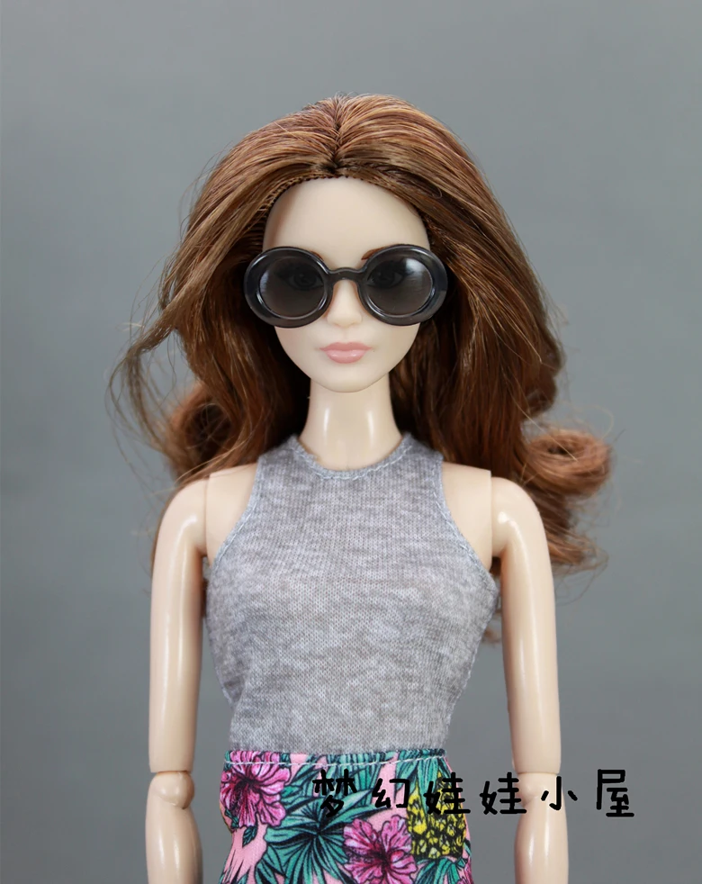 Оригинальная кукла Sunglass/разные стили модные разноцветные очки аксессуары для 1/6