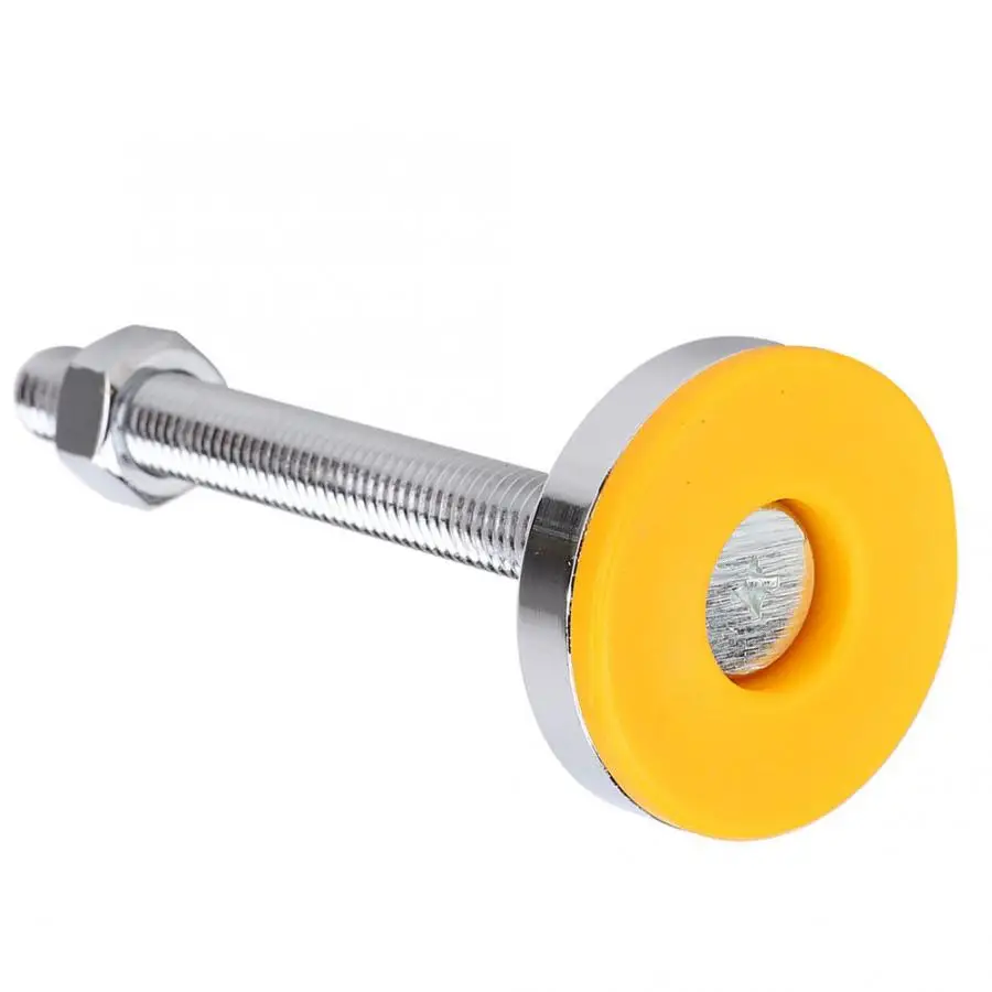 Foot Cup AB Forged Carbon Steel L Type Adjustable Height Anti-Skid PVC Base Mechanical Support 200kg Static load | Обустройство дома