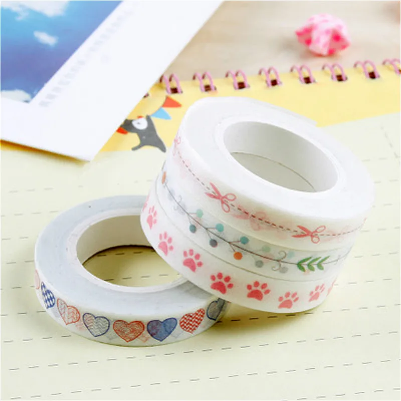 1 шт. новый мультфильм лента Washi Скрапбукинг DIY ярлык великолепные красивые