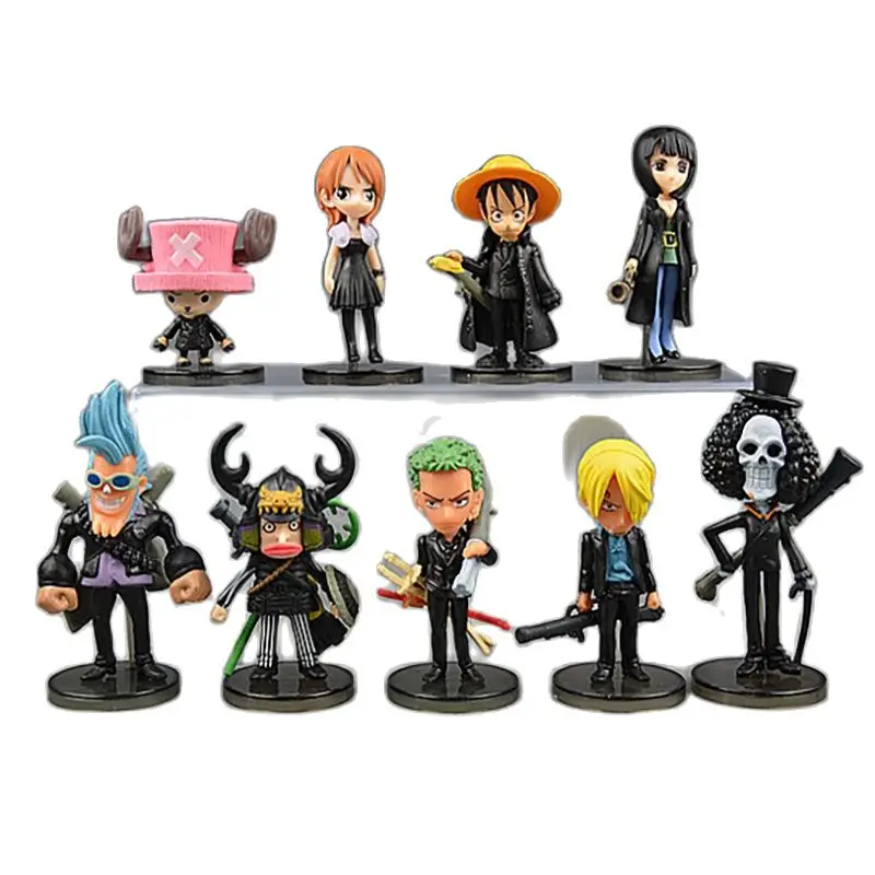 

One Piece PVC Anime Childhood sabo Luffy Ace Chopper Sanji Roronoa Zoro GK Q Sitting Ver. Bottle Hugging Action Figure Model Toy